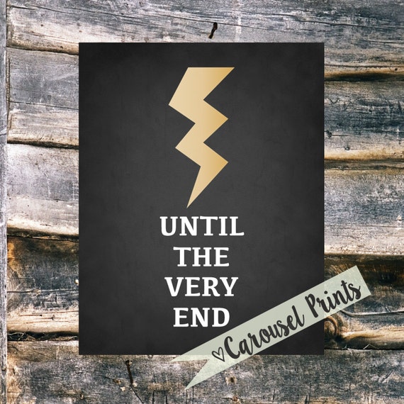 items-similar-to-until-the-very-end-harry-potter-printable-wall-art