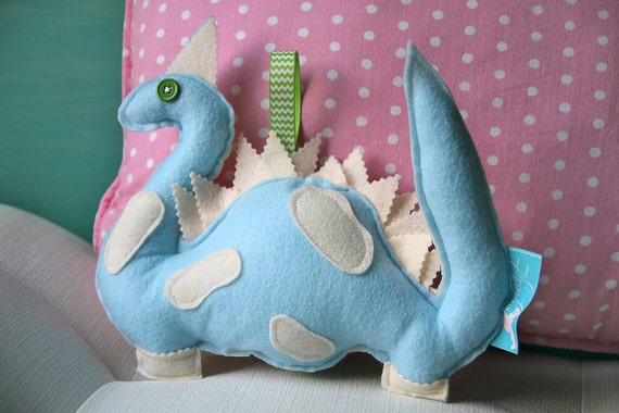 dinosaur tooth fairy pillow