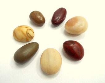 Beach Pebbles, Beach Stones, Sea Stones, Stone Beads