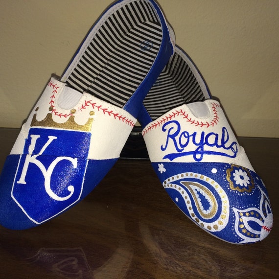 Kansas City Royals kid's shoes