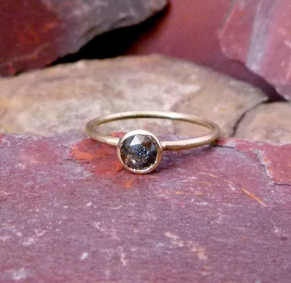 0 31 cts grey cut rustic ring 14k 0 31 cts grey cut rustic ring 14k