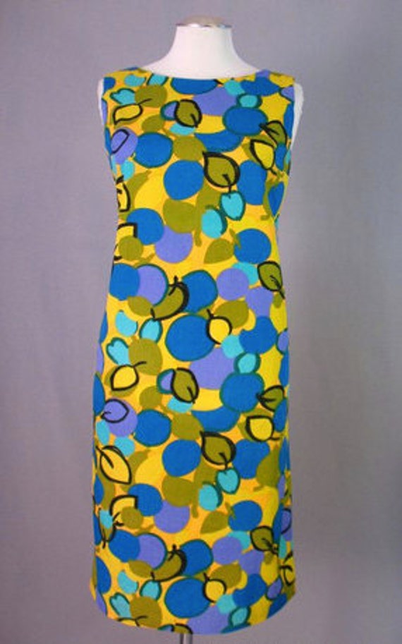 Vintage 1960 Cotton shift dress by Toni Lynn 50% by BWWSGVintage