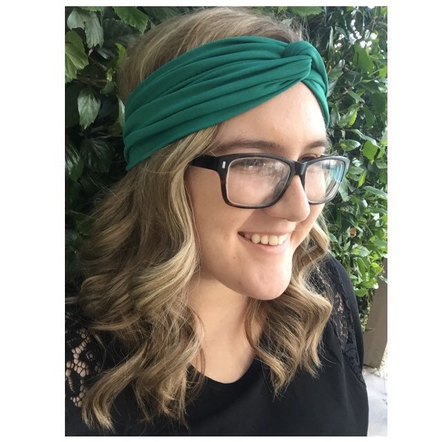 Twisted Turban Headband by VoyagingSoul on Etsy