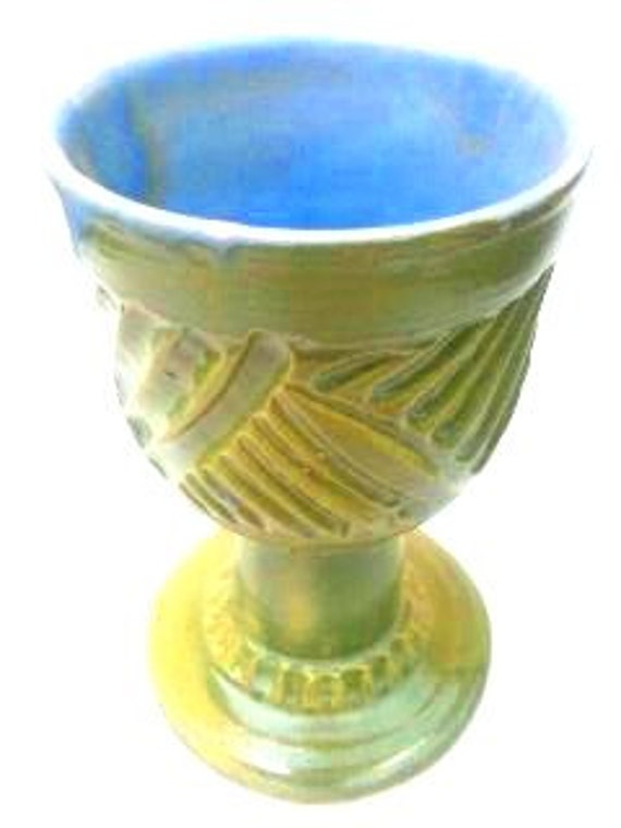 Items similar to Ceramic Ritual Chalice, , Loving Cup 