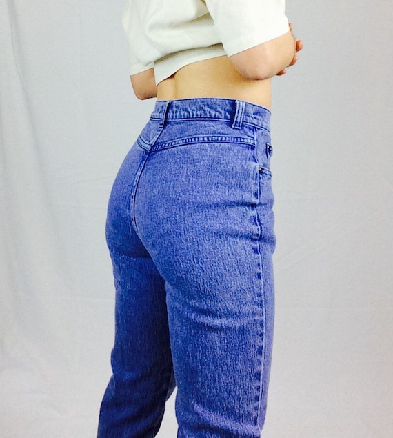 High waisted jeans 90s jeans acid wash by ProjectObjectVintage