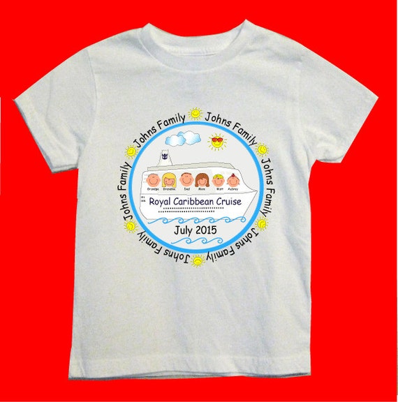 Royal Caribbean Cruise Circle Shirt Family Fun with by HTBtees