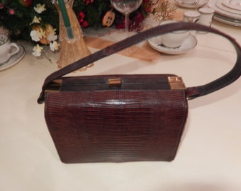 VINTAGE LEATHER HANDBAG