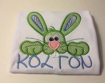 Easter Bunny-Green Children's T-Shirt