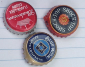 Lot of 50 Beer Bottle Caps- Mixed Lot (DENTS)