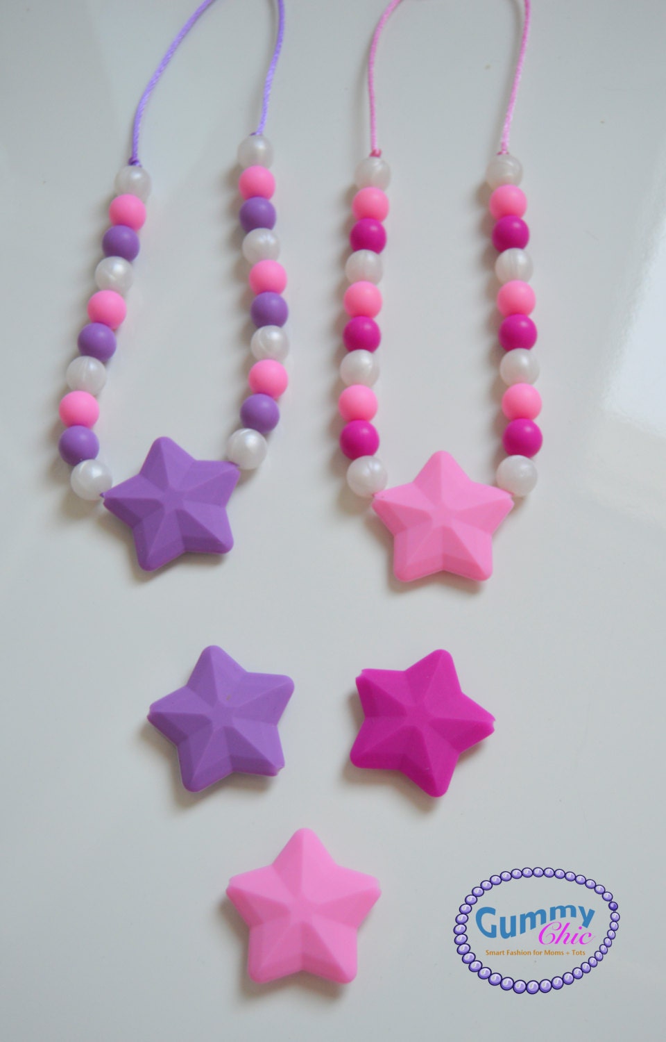 Baby/toddler/kid necklaces Chewable necklaces for teething