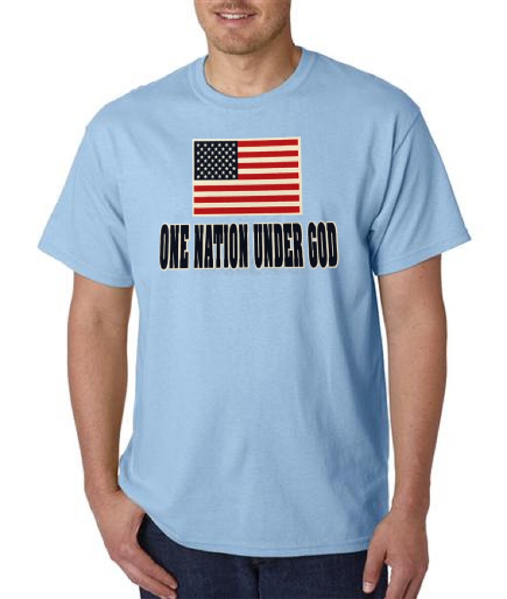 one nation under god harley shirt