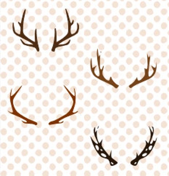Download Antgler svg deer monogram frame instant download by ...