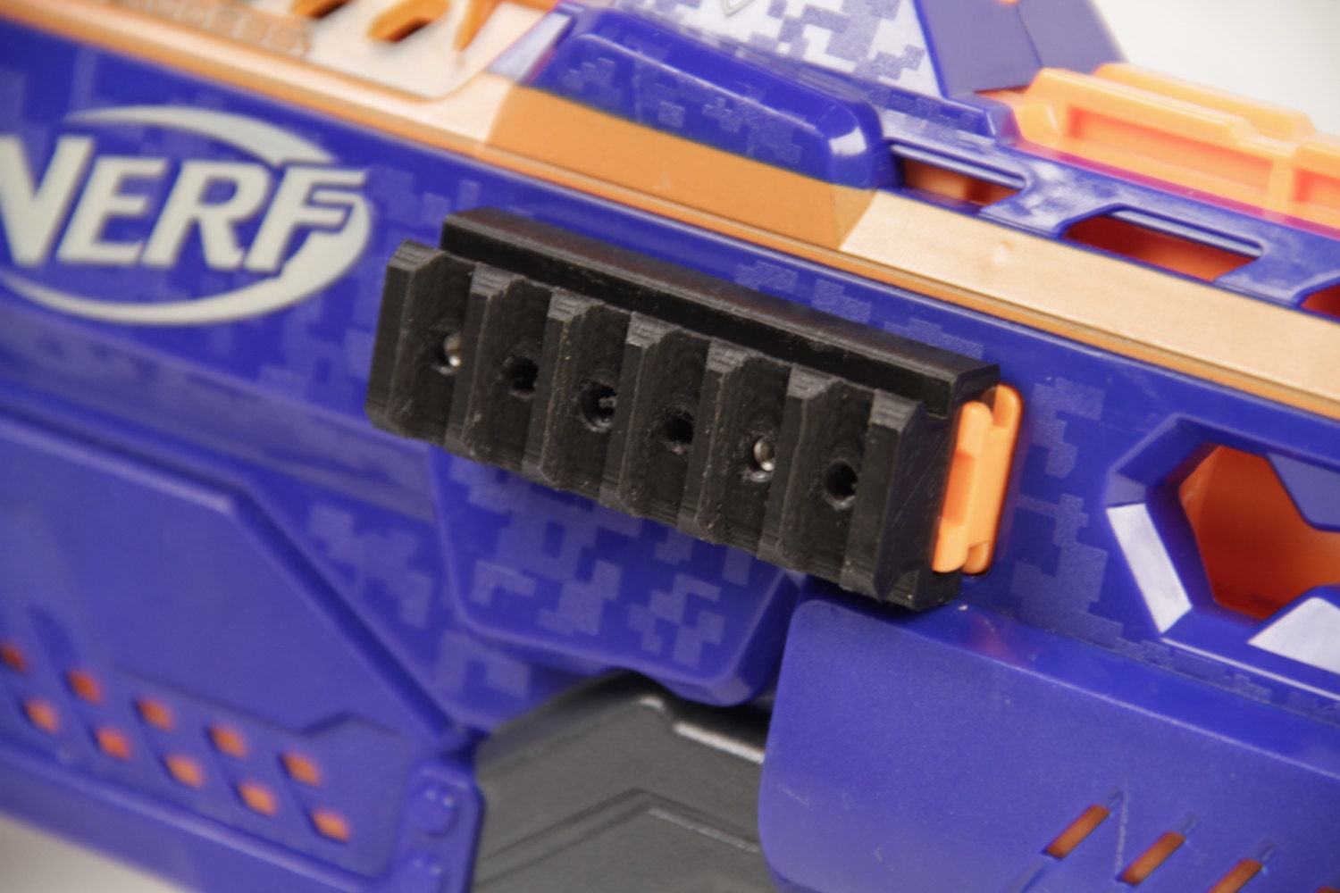 3D Printed Nerf to Picatinny Mini Rail for Nerf Gun