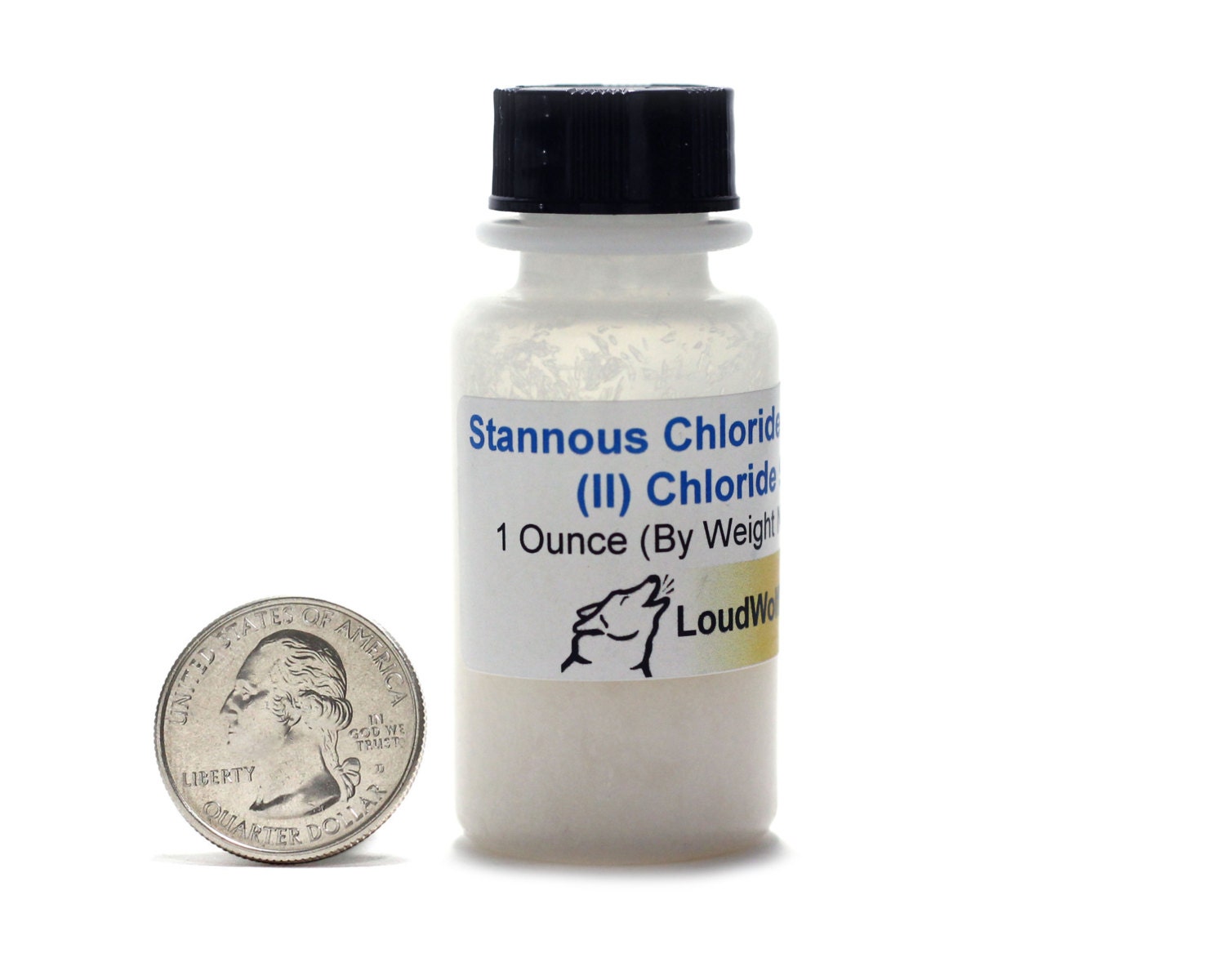 Stannous Chloride / 1 Ounce / Fine Crystals / 99 Pure / Same
