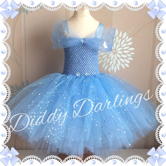 Cinderella Tutu Dress. Sparkly Cinderella 2015 Inspired