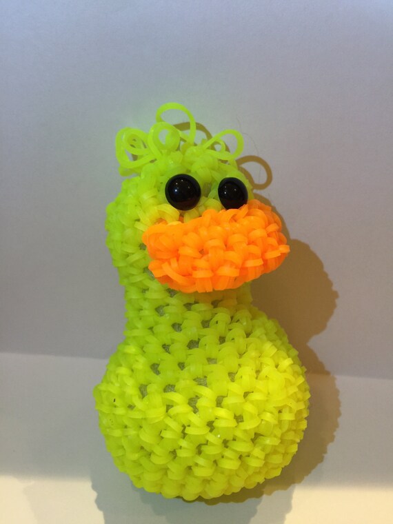 Duck Rubber Band Figure by BBLNCreations on Etsy