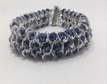 Black chain bracelet