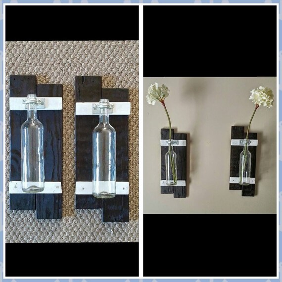 Decorative wall vases by BACustomCreations on Etsy
