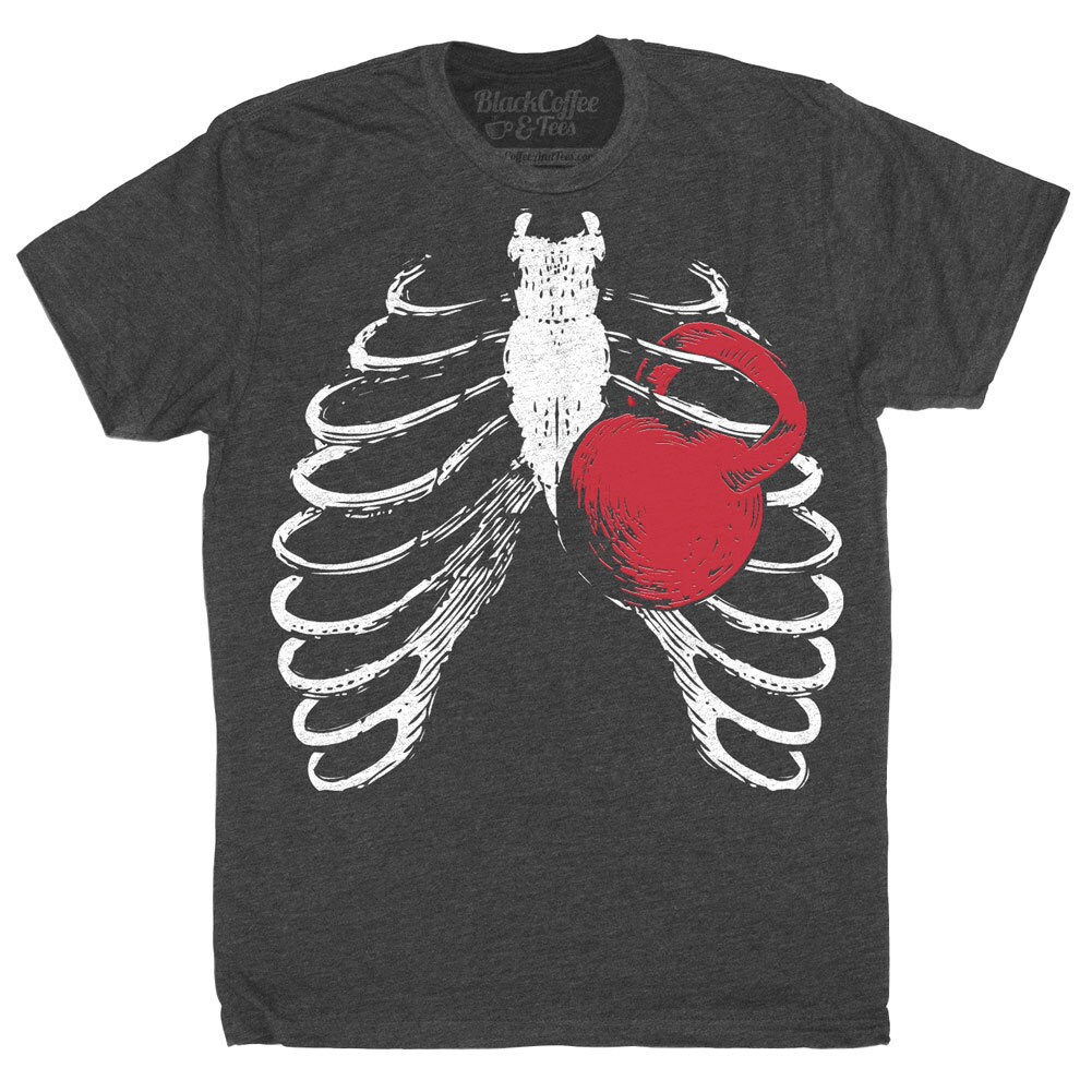 Gym Shirt Squat Shirt Kettlebell Shirt Men's Workout