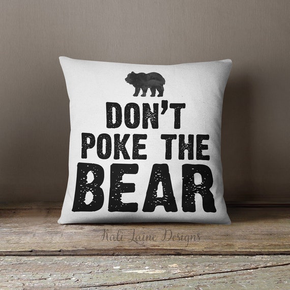 the bear pillow