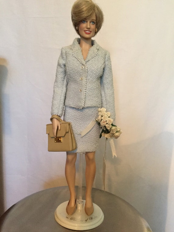 franklin mint princess diana doll