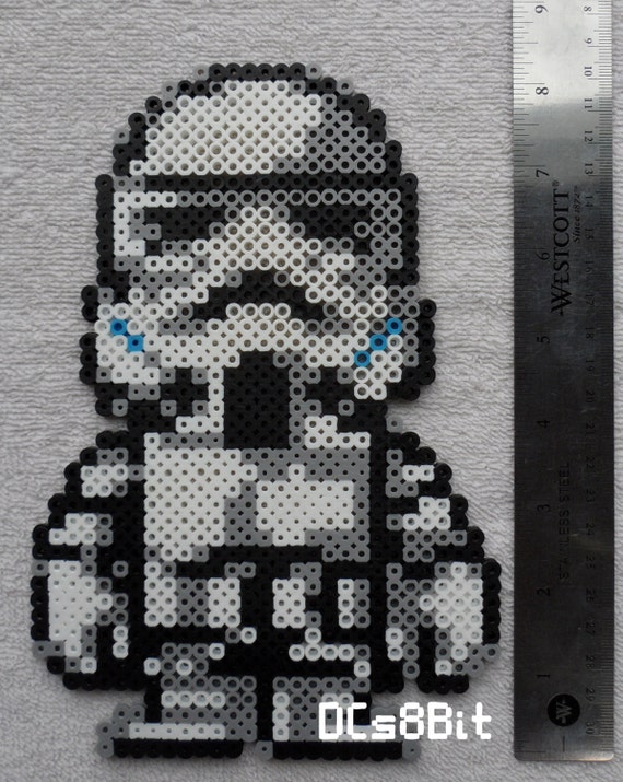 perler beads star wars stormtrooper