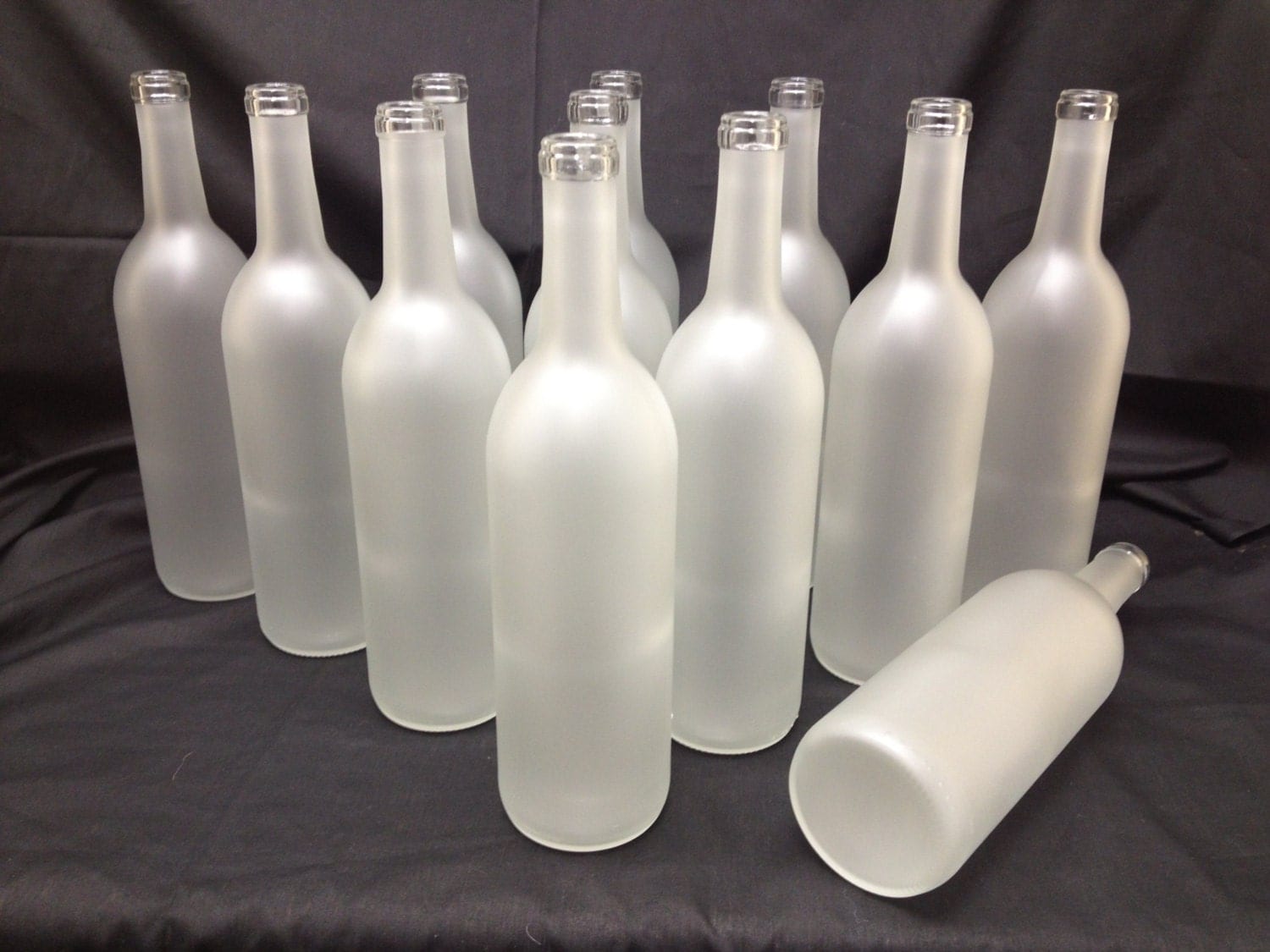 Frosted Bottles 750 ml. Great For Home Brew Wine Beer