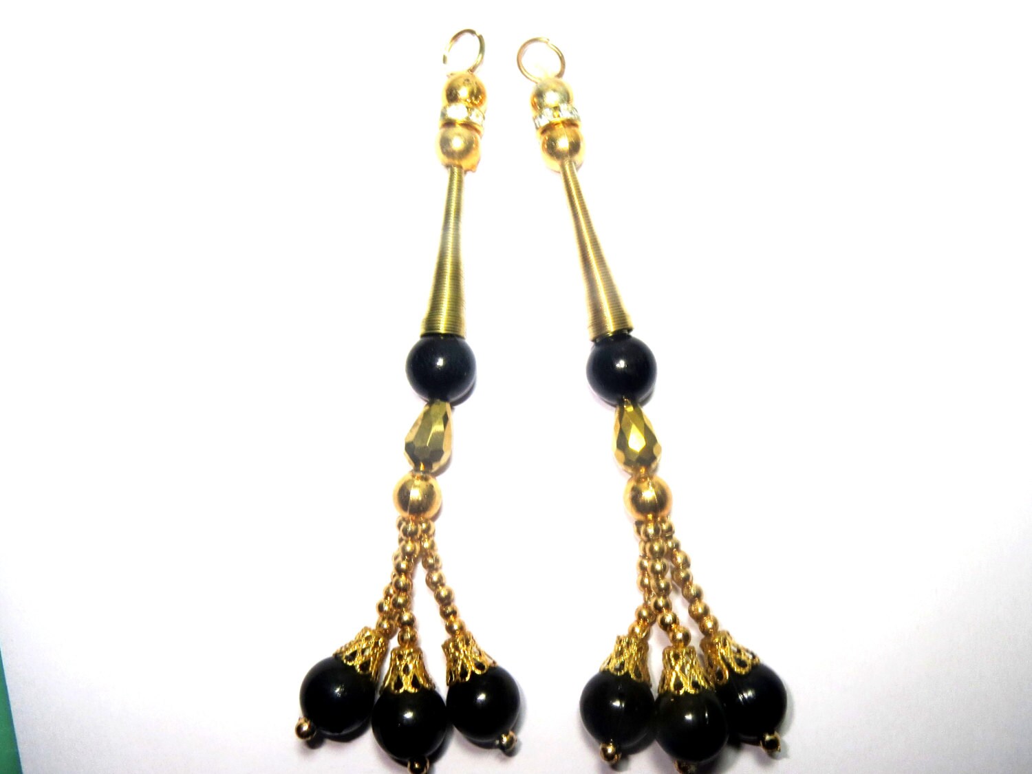 Indian beaded Black decorative Handcrafted Glass Bead