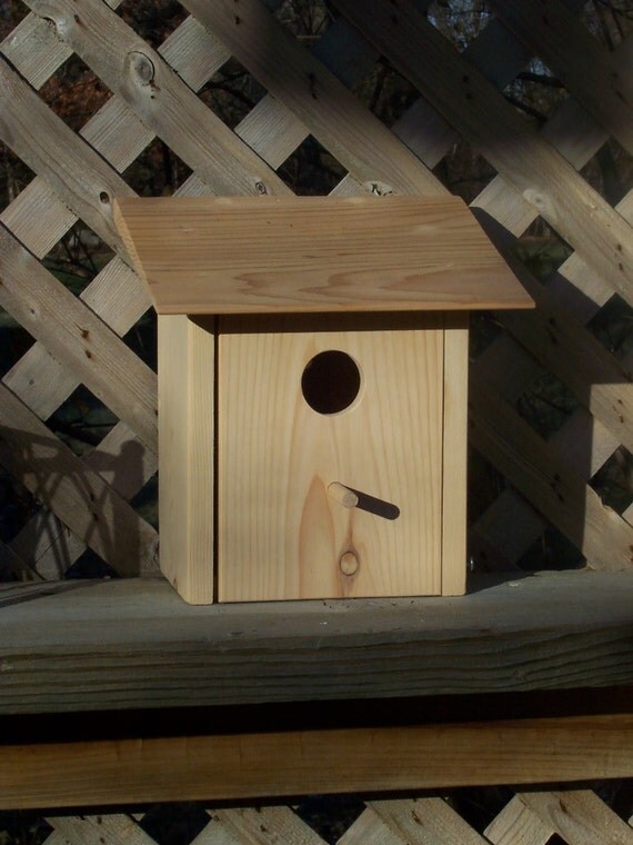 Chickadee birdhouse