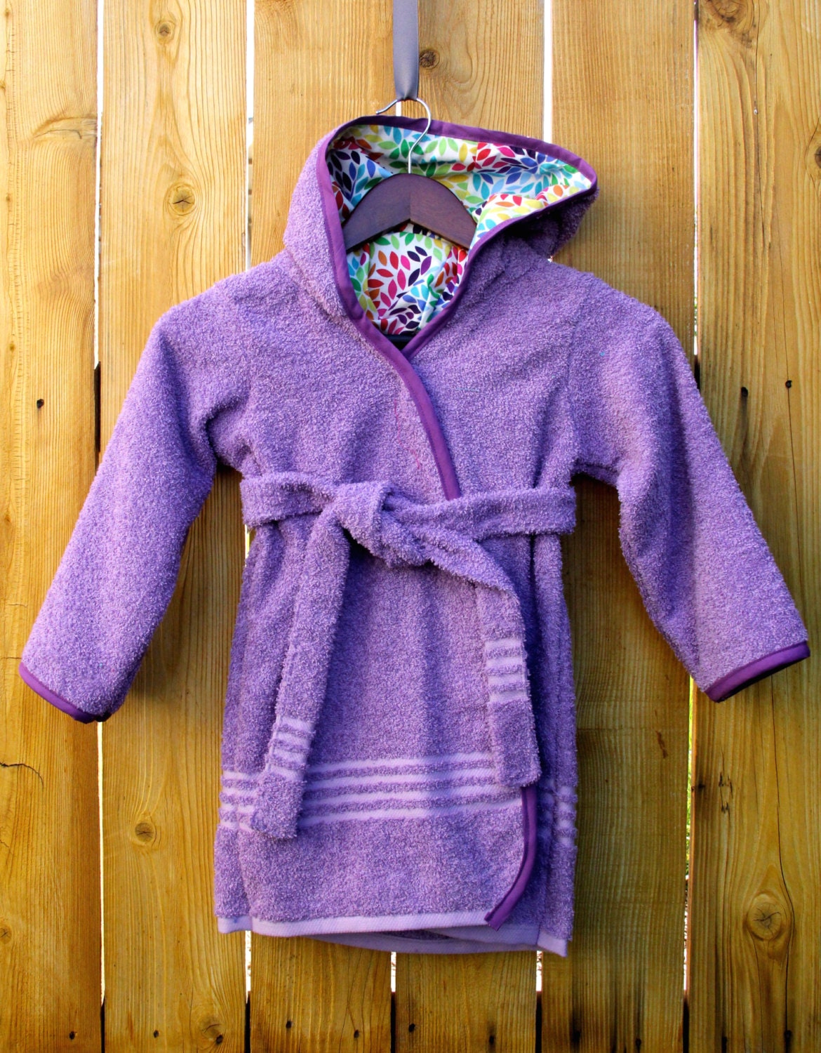 Childrens Swim Robe. It is a towel and robe in by hfdesignscm1