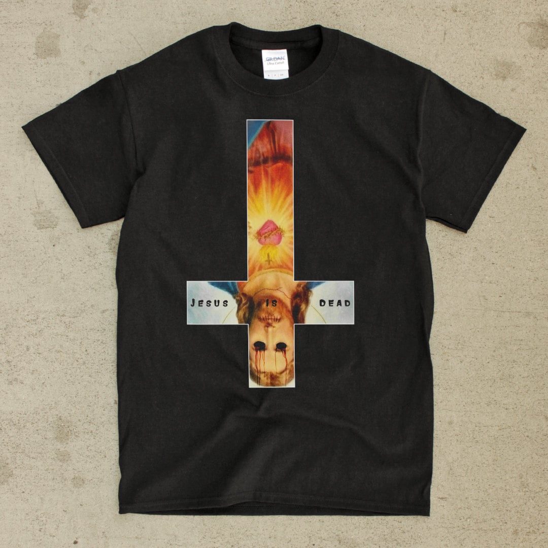 odd future upside down cross shirt