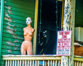 8 x 10 Scary Clown Mannequin Photo in Flint, Michigan
