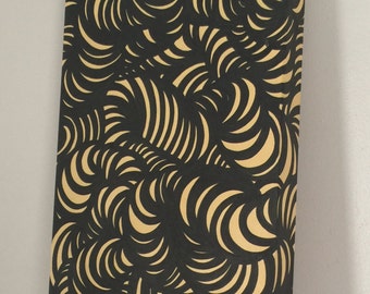 Curls (Easter Yellow) painting