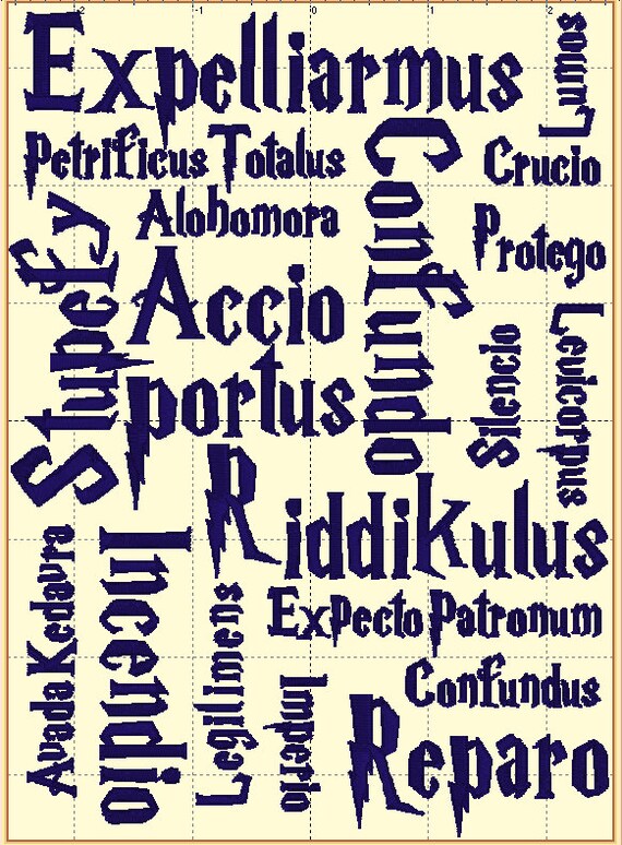 Harry Potter Zaubersprüche Harry Potter Zaubersprüche