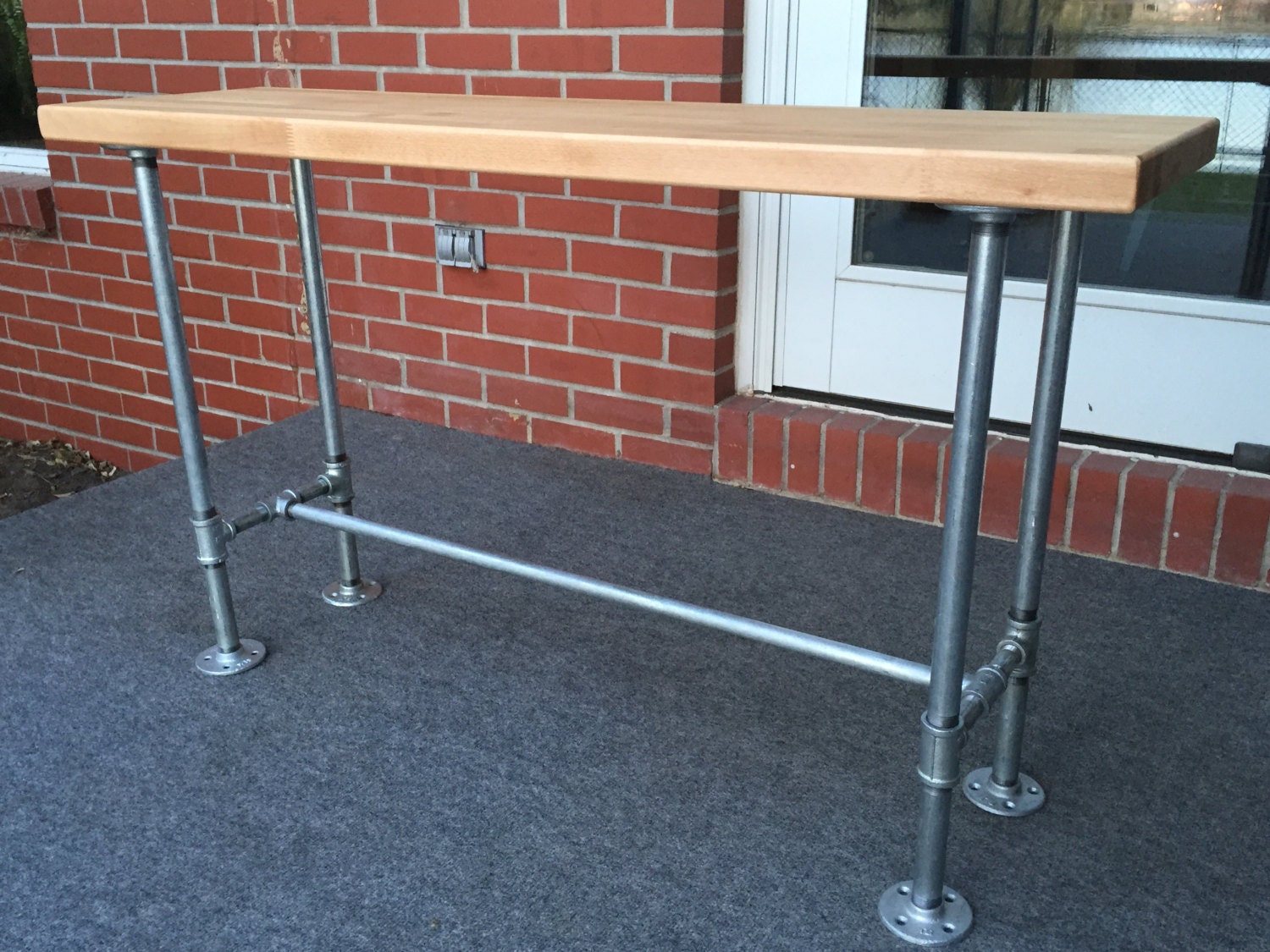 Outdoor Indoor Bench For Bar Height Table