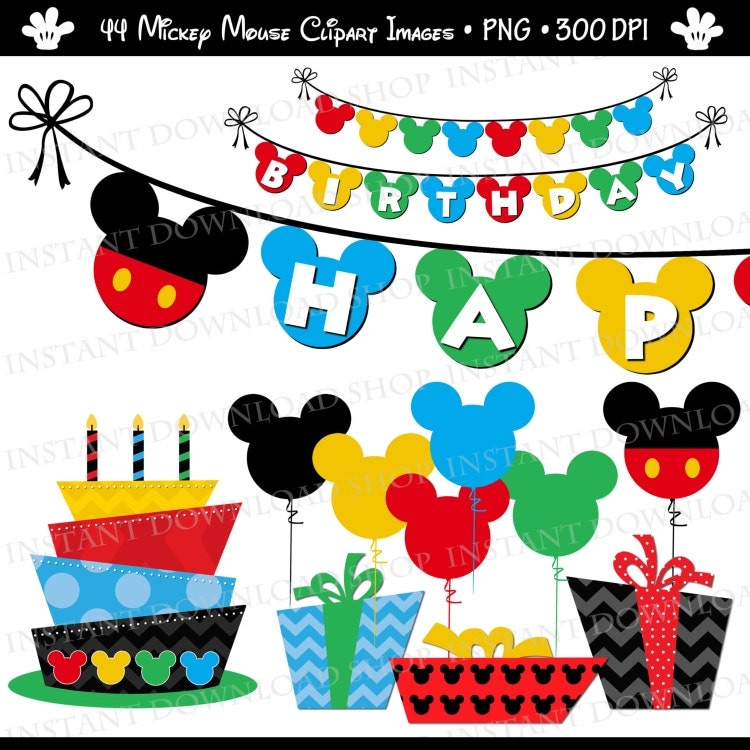 mickey mouse construction clipart - photo #36