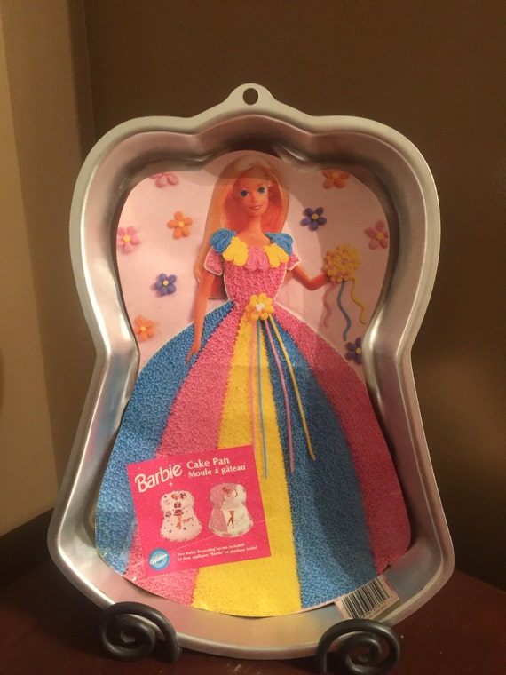 Birthday Barbie Cake Pan REDUCED Wilton 1998