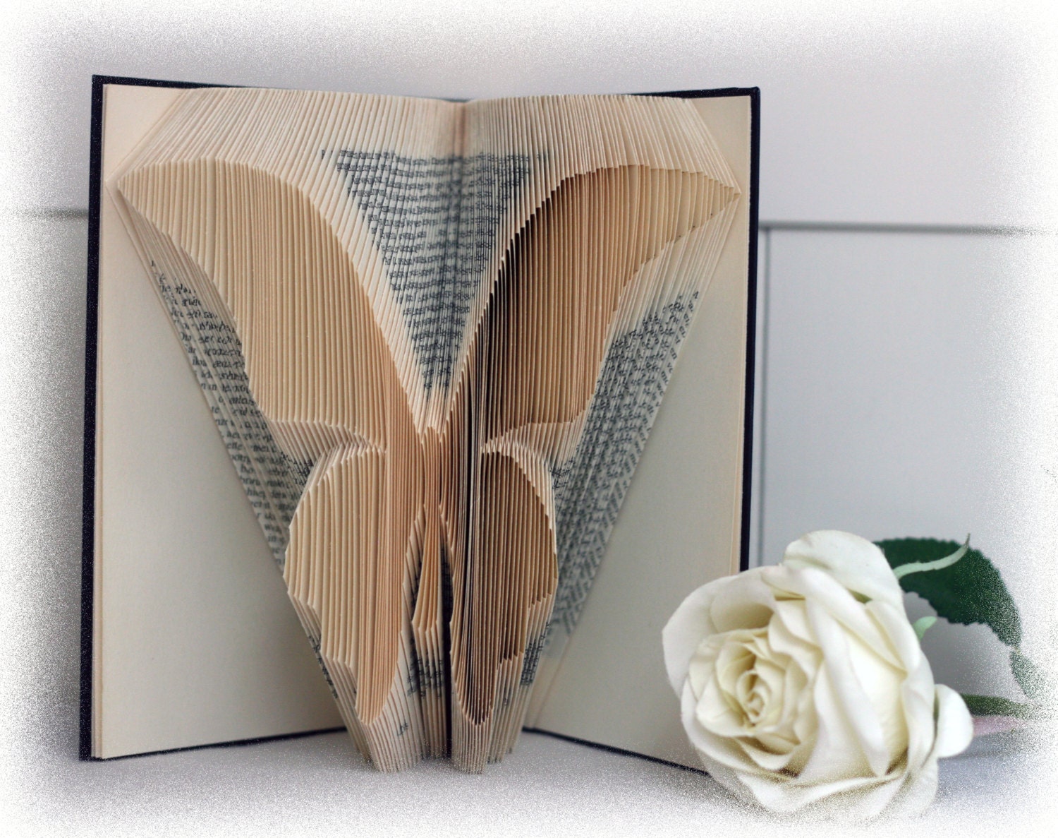 Book Folding Pattern Butterfly FREE Tutorial