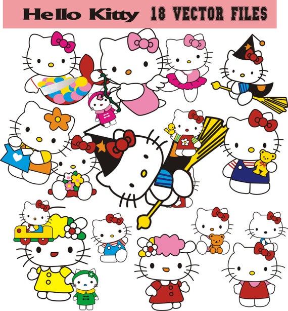 vector free download hello kitty - photo #42