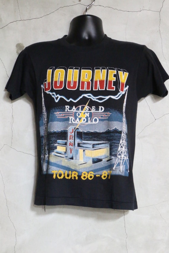 journey raised on radio tour shirt