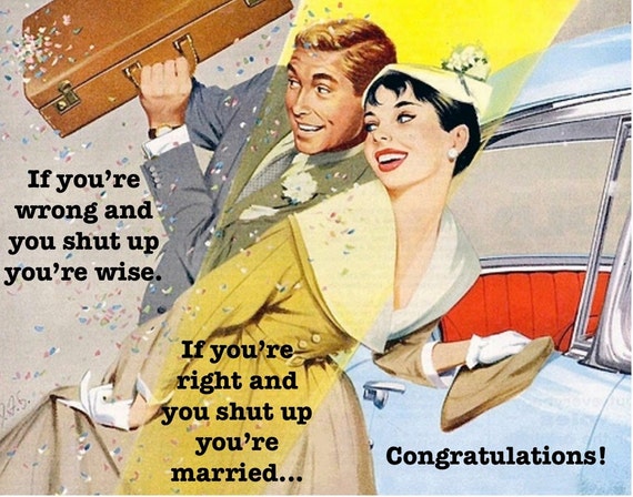 Wedding Congratulations Retro wedding congratulations card humorous retro vintage Wedding Congratulations Retro wedding congratulations card humorous retro vintage