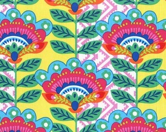 Fiesta Collection from Michael Miller, Ernesta in Blue, Yard