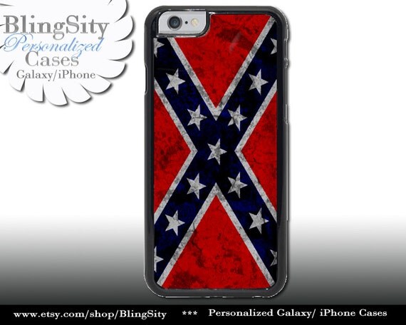 Confederate Iphone 6 Case Rebel Flag iPhone 5C 6 Plus by BlingSity