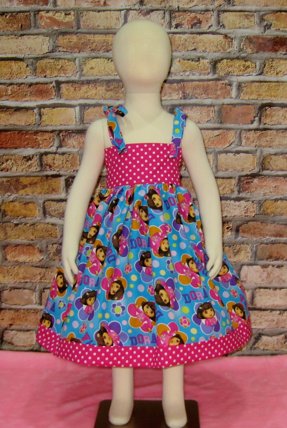 Summer Dress Made With Dora FabricSummer Dress Birthday