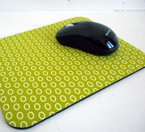 fabric mouse pad by SewMerry on Etsy