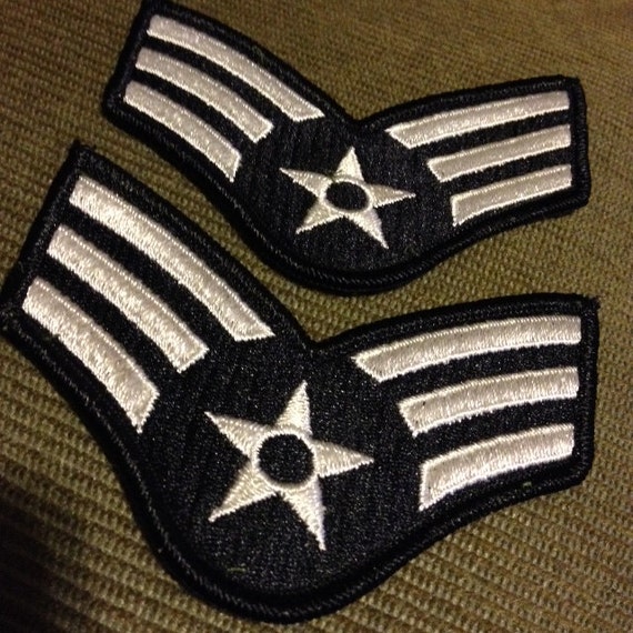 Items similar to Air Force Senior Airman Patches (2) on Etsy