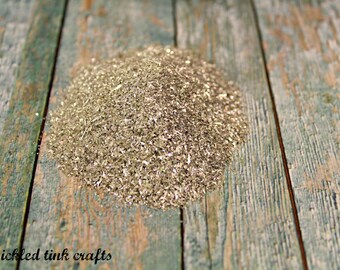 Authentic Silver German Glass Glitter