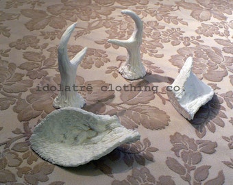 Unpainted Mini Antlers and Faun Ears