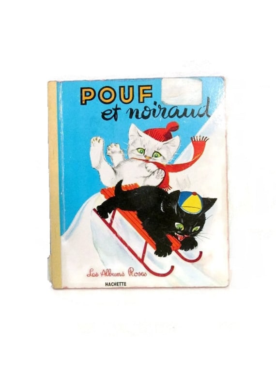 Pouf et Noiraud - Pierre Probst - French language book - Kittens - Winter