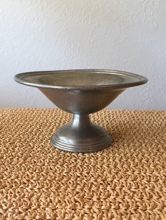 Pewter Pedestal Dish